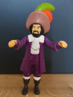 2011 Sir Francis Haddock McDonald's Happy Meal figure used, very good condition