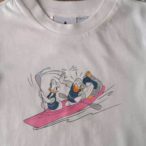Adidas Disney boy's t-shirt new, off white, size 12-18 months
