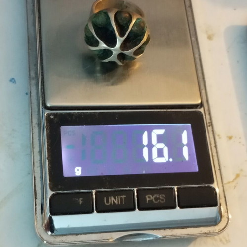 Silver 925 vintage ring used