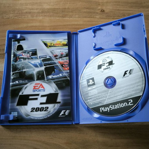 F1 2002 PlayStation 2 complete, checked in showcase condition