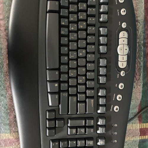 Wired mechanical keyboard PS/2 used (GR)