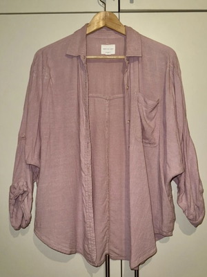 Oversized Lilac Shirt American Eagle like new, size XS