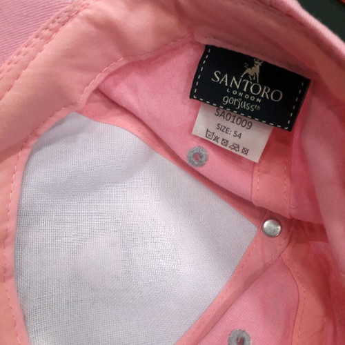 Santoro children's hat, pink, size 54, cotton