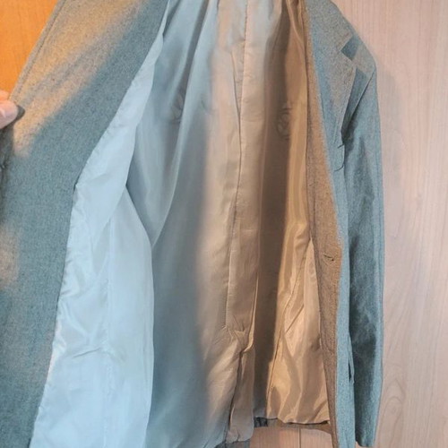 Men's jacket like new, size S, gray