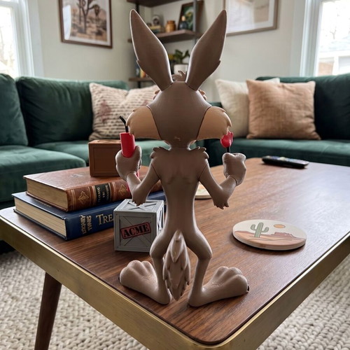 Coyote 3D Printed Collectible Figure made to order