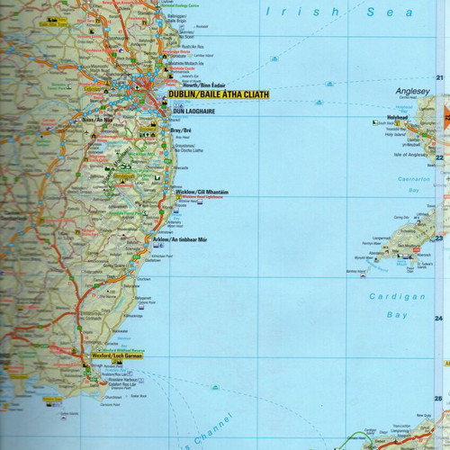 Bic Road Atlas Europe 2014 used, spiral edition