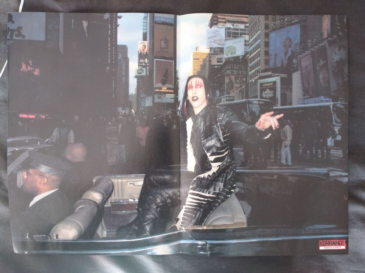 Marilyn Manson posters used, pack - € 15,00 - Vendora.cy