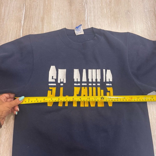 Vintage Champion St. Paul’s sweatshirt used, size S, black