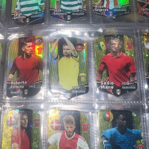 Lionel Messi Pokemon Battle football stickers pack used
