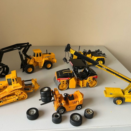 Toy Cars used, old Japan, Germany, Joal, Siku metal models