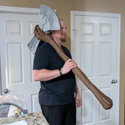 Stormbreaker Thor 3D printed collectible, new
