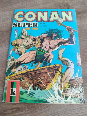 Super Conan Cobra Press 49 comic used in good condition