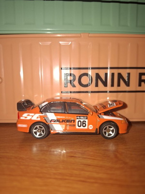 Matchbox Moving Parts Mitsubishi Lancer Evolution IV Super Chase σαν καινούργιο