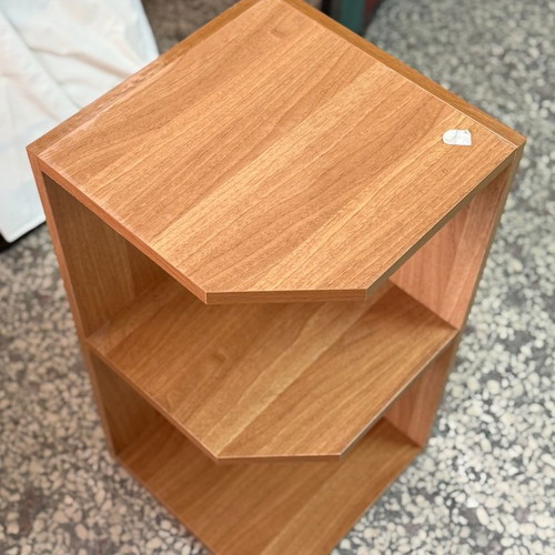 Corner Shelf made of wood in natural color like new
