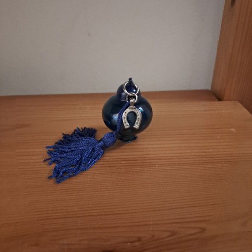 Small table lucky charm with horseshoe new, 1980s