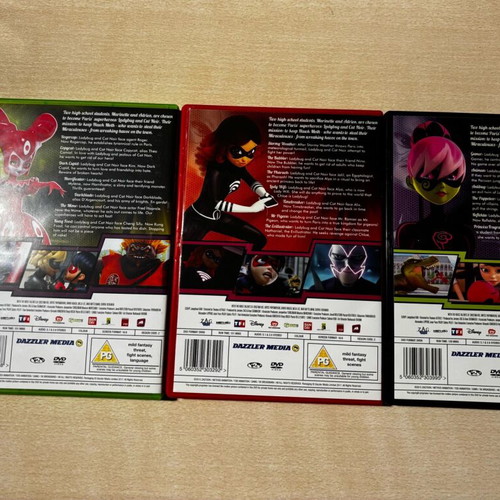 Miraculous Ladybug 3 DVD like new, dubbed in English