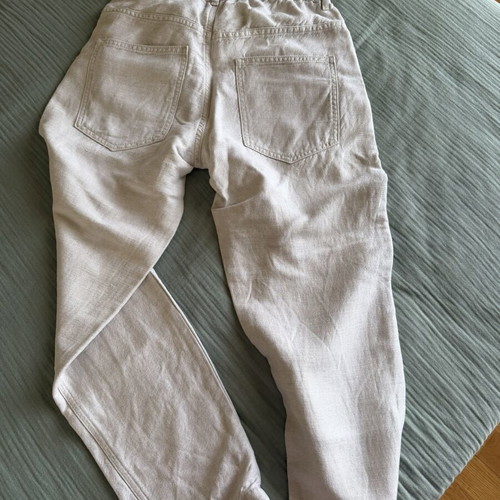Zara linen beige pants size XS like new