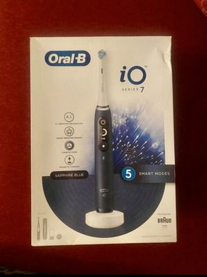 Oral-B iO Series 7 electric toothbrush new with timer and pressure sensor
