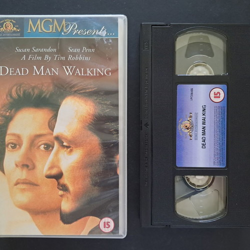 Dead Man Walking VHS like new, drama biography social