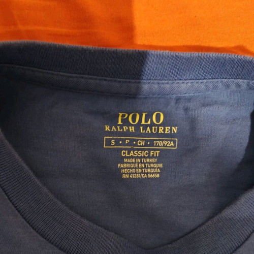 Polo Ralph Lauren blue T-shirt like new, small