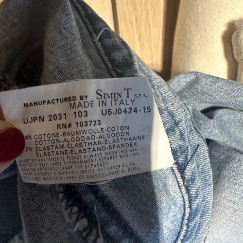 Τζήν Armani Jeans μπλε ανοιχτό σαν καινούργιο, μέγεθος 27