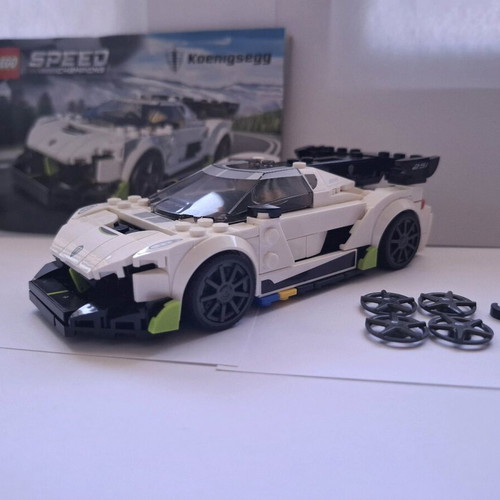 Lego Koenigsegg Jesko like new with instructions and figure