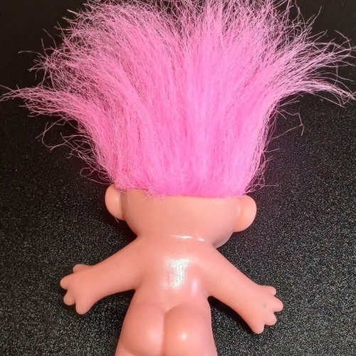 Trolls doll set, pack of 4 vintage figures