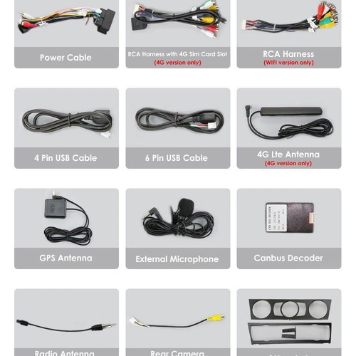 Hizpo Android 14 Car Radio for BMW 3-Series E90 with 6GB RAM 64GB ROM, like new