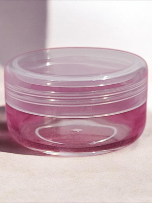 Travel jars set of 2 plastic small