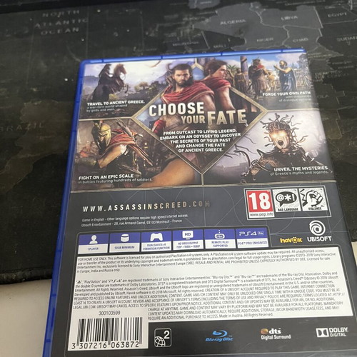 Assassins Creed Odyssey PS4 game