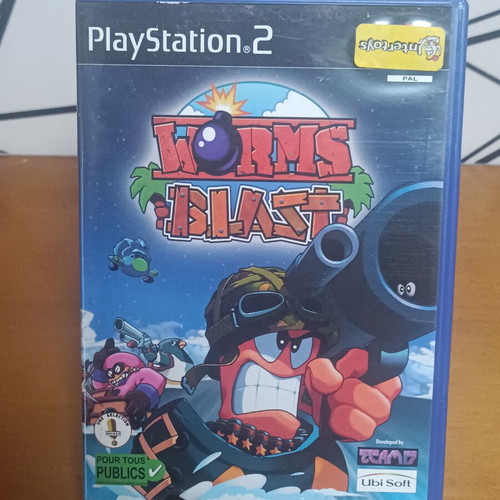 Worms Blast παιχνίδι PlayStation 2 σαν καινούργιο, ρόλερ