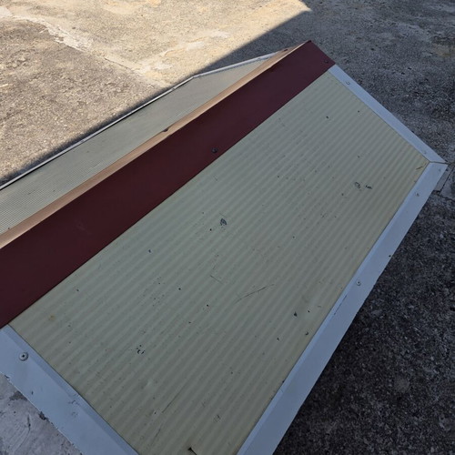 Dog kennel made of panels