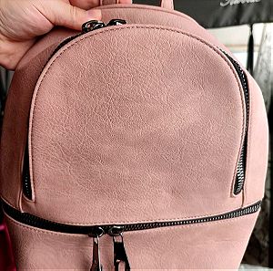 Καινούρια τσάντα πλάτης!! σε dusty pink!