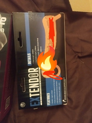 Extendor 9" TPR 2 in 1 extender & masturbator αδιάβροχο σαν καινούργιο