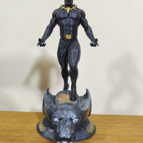 Black Panther Marvel collectible figure 31cm hand-painted 3D printed