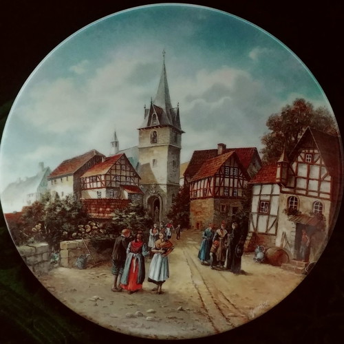 Bradex Wall Plate Collection. Reichenbach, fine porcelain Germany 92'-93'