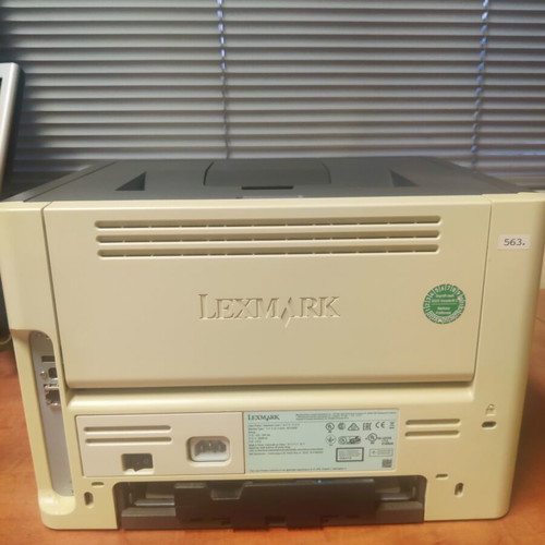 Lexmark MS510dn laser printer used, duplex, monochrome