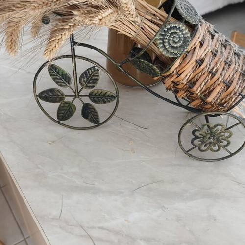 Dried wheat stalks with decorative gift