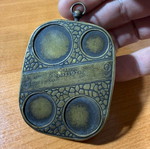 Old Greek coin holder used