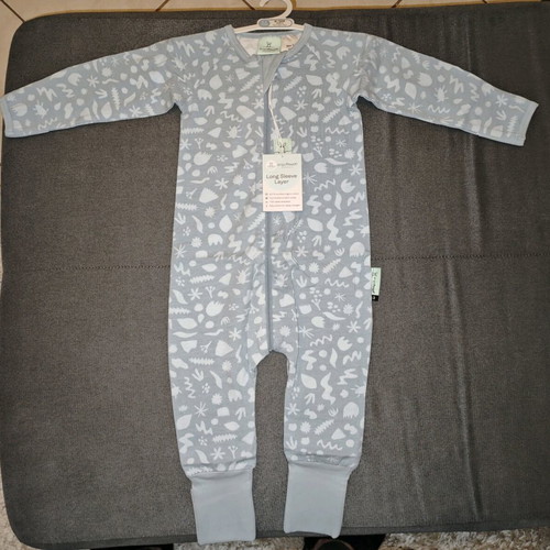 ErgoPouch Sleep Bag Romper 6-12 Months new, 0.2 Tog Cotton