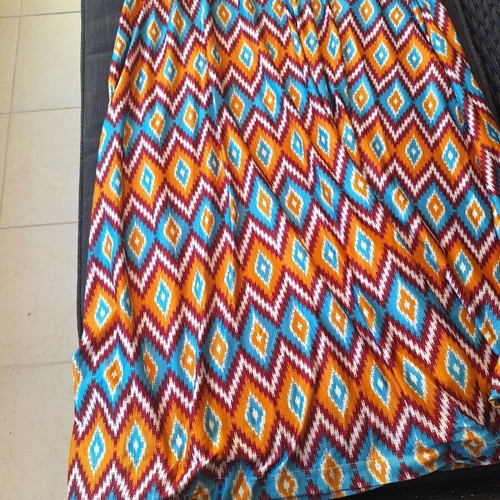 Maxi dress with front opening