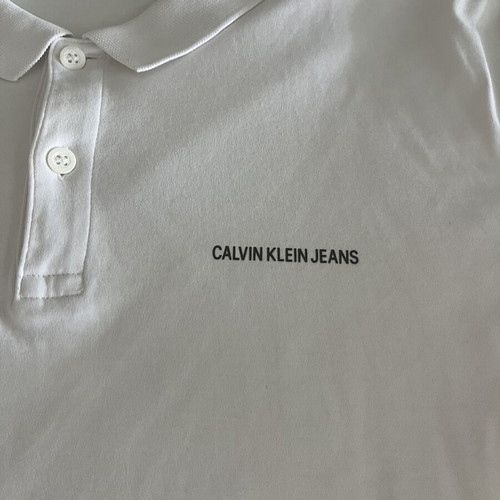 Calvin Klein Polo Shirt like new, size L, white