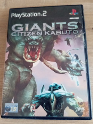 Giants Citizen Kabuto PlayStation 2 game like new, action