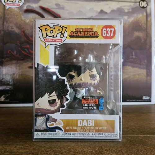 My Hero Academia Dabi Funko Pop! new with exclusive Media Link sticker