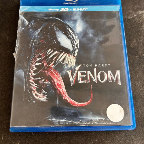 Venom Tom Hardy Blu-ray 3D used with subtitles