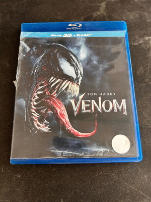 Venom Tom Hardy Blu-ray 3D used with subtitles