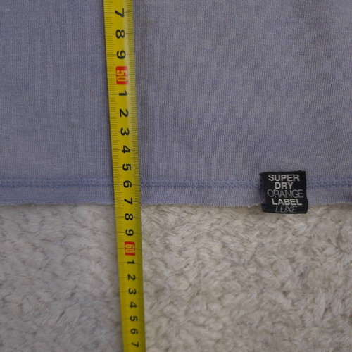 Superdry Orange Label Luxe hoodie lavender size XL like new