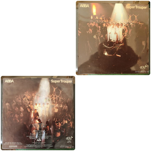 Vinyl record collection used, 70 LPs disco rock Greek & collectibles