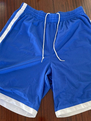 Vintage Nike αθλητικό σορτσάκι μπάσκετ μέγεθος Large μπλε