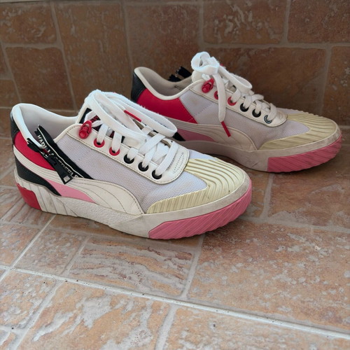 Puma x Karl Lagerfeld athletic shoes used, size 38, white